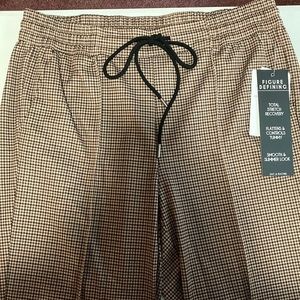 Zac & Rachel Checkered Pants NEW WITH TAGS